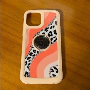 Iphone 12 Pro Max case with built in ring.